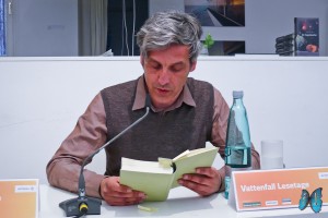 Mathias Gatza liest aus "Der Augentäuscher". Foto: Laila Mahfouz